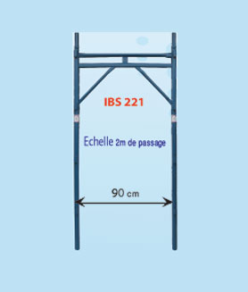 Echelle 2m de passage: IBS 221