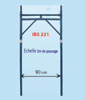 Echelle 2m de passage: IBS 221