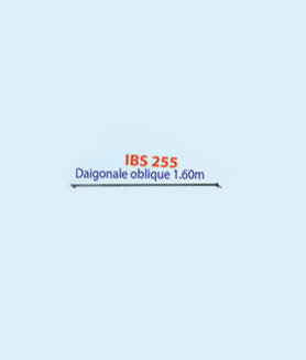 Diagonale oblique 1.60m: IBS 255