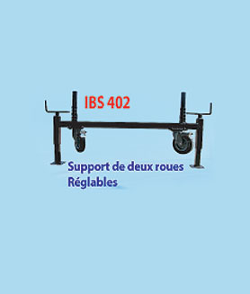 Support de deux Roues R�glables: IBS 402
