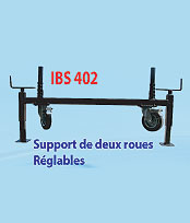 Support de deux Roues R�glables: IBS 402