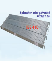 Plancher acier galvanis�