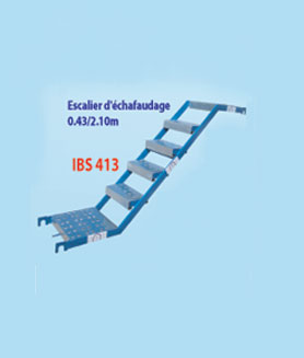 Escalier d'�chafaudage: IBS 413